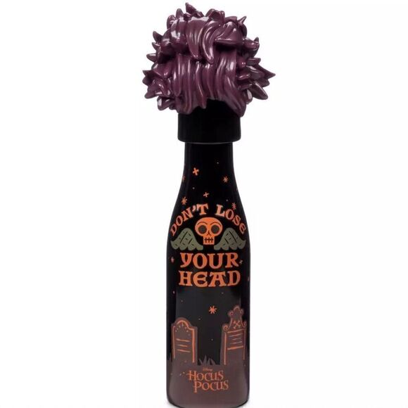 Billy Butcherson Water Bottle 17oz Don’t Lose Your Head Hocus Pocus Disney NEW - Picture 2 of 7